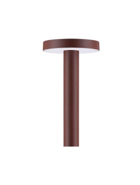 Nova Luce Mood - tuinpaal - Ø 11 x 20 cm - 5W LED incl. - IP65 - corten