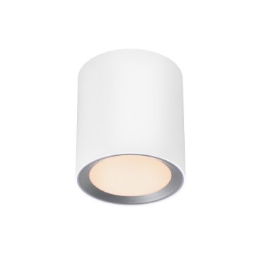 Nordlux Landon 14 - opbouwspot - Ø 12,5 x 14 cm - 6,5W LED incl. - IP44 - wit