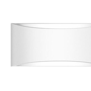 Nova Luce Otello - wandverlichting - 30 x 9,5 x 14 cm - wit gips