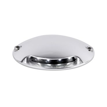 Faro Keenan - wandverlichting - Ø 7 x 1,5 cm - 0,5W LED incl. - IP67 - nikkel