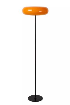 Lucide Sentino - vloerlamp - Ø 40 x 150 cm - oranje