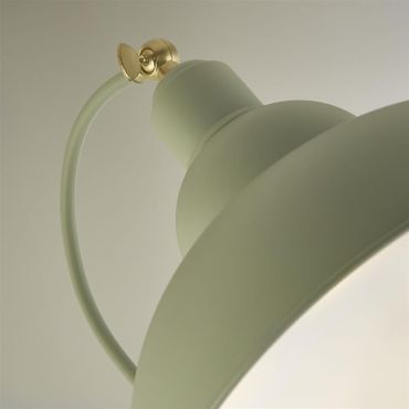 Searchlight Xenon - vloerlamp - 41 x 31 x 166 cm - taupe