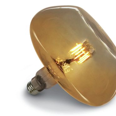 SHOWROOMMODEL - ONE Light Decorative LED lamp - Ø 26 x 24 cm - E27 - 8W - niet-dimbaar - 2700K - amber
