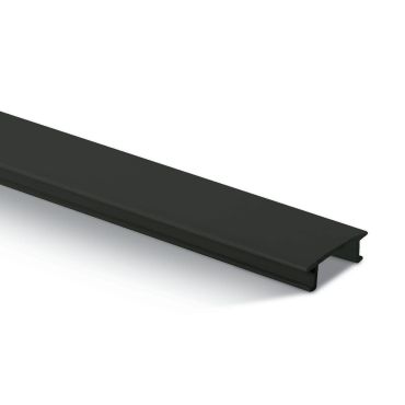 ONE Light Square Track Surface - afdekking voor rail - 3-fase railsysteem - 2m - zwart