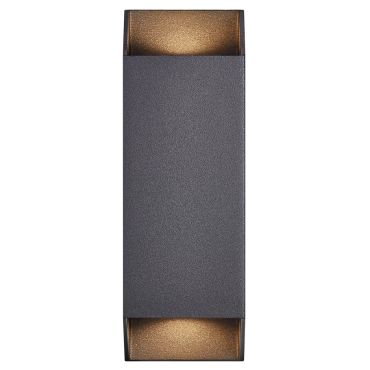 Nordlux Nico - buiten wandlamp - 8 x 8 x 23,5 cm - IP54 - zwart