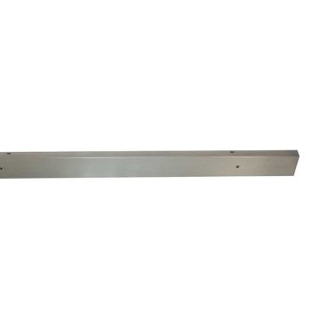 Artdelight Balk - plafondplaat voor 2 hanglampen - 120 x 9,5 x 3 cm - staal