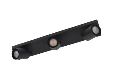 Projectlight Selene - opbouwspot 3L - 50 x 10 x 11 cm - IP44 - zwart