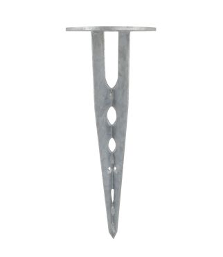 Lichtkoning Pike Premium - verankering grondspie - Ø 15 x 40 cm - gegalvaniseerd staal