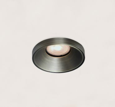 Artdelight Malmo - inbouwspot - Ø 85 mm, Ø 75 mm inbouwmaat - licht brons