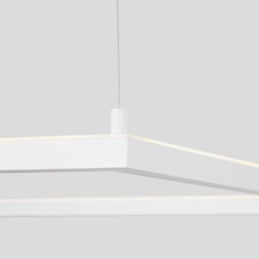 Nova Luce Eterna - hanglamp - 75 x 75 x 120 cm - 40W dimbare LED incl. - zandwit