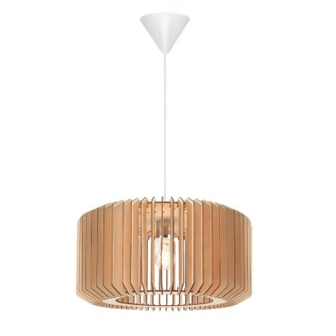 Nordlux Asti - hanglamp - Ø 50 x 225 cm - hout