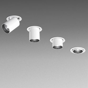 Nova Luce Juno - inbouwspot - Ø 140 mm, Ø 125 mm inbouwmaat - 30W LED incl. - wit