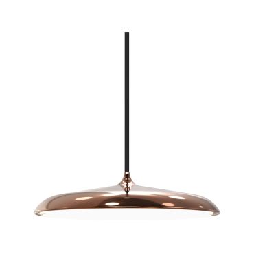 Design for the People Artist 25 - hanglamp - Ø 25 x 314,2 cm - 14W dimbare LED incl. - koper