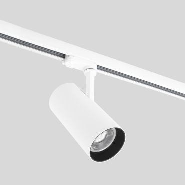 Nova Luce Track - 3-fase railsysteem - Ø 9,3 x 27 cm - 30W LED incl. - wit - warmwitte lichtkleur