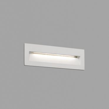 Faro Nat - inbouw wandverlichting - 22,5 x 7,3 x 7,5 cm - 8W LED incl. - IP65 - mat wit