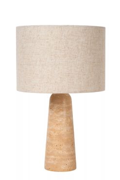 Lucide Nimue - tafellamp - Ø 30 x 48 cm - taupe