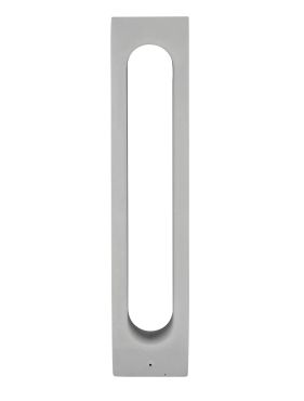 Nova Luce Stage - tuinpaal - 15 x 70 x 15 cm - 6W LED incl. - IP65 - grijs