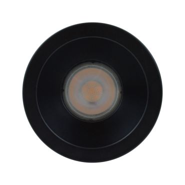 Projectlight Firm - inbouwspot - Ø 85 mm, Ø 75 mm inbouwmaat - IP65 - zwart