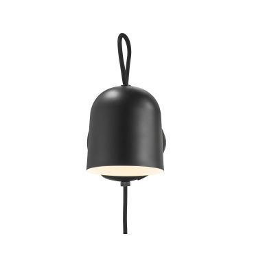 Design for the People Angle GU10 - wandverlichting met schakelaar en USB-poort- 11 x 17 x 19,1 cm - zwart