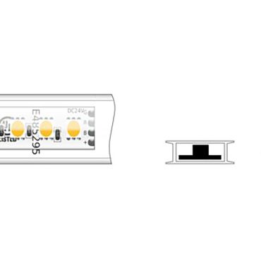 KLUS LED strip - 1,67cm breed, 500cm lengte - 24Vdc - 7W LED per meter - 120 LEDs per meter - IP65 - RGB