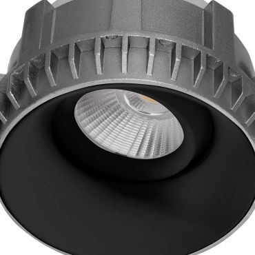 Nova Luce Brad - trimless inbouwspot - Ø 81 mm, Ø 100 mm inbouwmaat - zwart