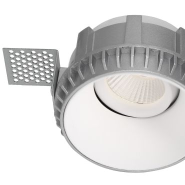 Nova Luce Brad - trimless inbouwspot - Ø 81 mm, Ø 100 mm inbouwmaat - wit