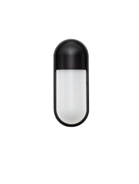 Nova Luce Arrow - buiten wandverlichting - 10 x 24 x 9 cm - 9W LED incl. - IP65 - donker antraciet