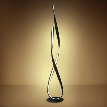 ONE Light Ribbon - staanlamp - 140 cm - 29W LED incl. - zwart