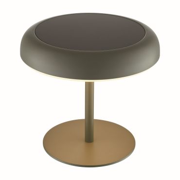 Nordlux Elmer Solar - buiten tafellamp op batterijen - Ø 13 x 17 cm - 3 stappen dimbare - 2W LED incl. - IP44 - groen