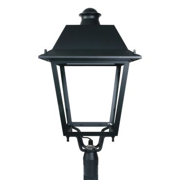 ONE Light LED Park Lantern - sokkellamp - 42,5 x 42,5 x 82 cm - 60W LED incl. - IP66 - antraciet