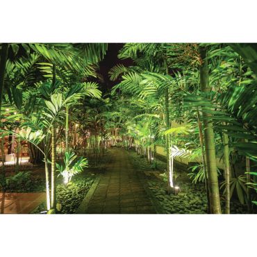 ONE Light Accessories - plastic spike voor tuinspots - Ø 4,5 x 17,2 cm - zwart