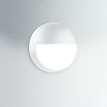Century Italia Oasi CCT - wand/plafondlamp - Ø 21,5 x 8 cm - 14W LED incl. - IP65 - wit