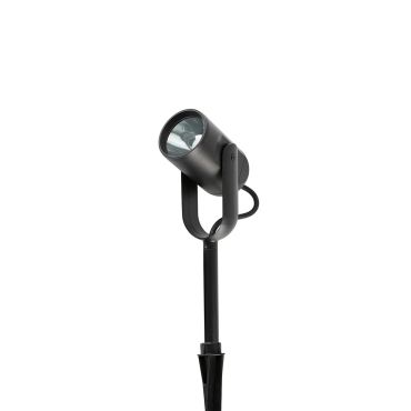 Faro Slot - grondspot op piek - Ø 7,7 x 20 cm - 13W LED incl. - IP65 - mat zwart
