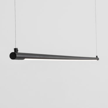 Nova Luce Elettra - hanglamp - 120 x 7 x 150 cm - 20W LED incl. - zand zwart