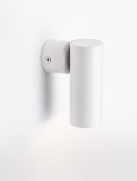 Nova Luce Mor - wandverlichting - 4 x 7 x 10 cm - wit
