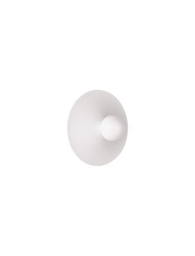 Nova Luce Edem - wandlamp - Ø 25 x 11 cm - 9W LED incl. - zandwit