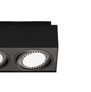 Zuma Line Boxy CL 2 - opbouwspot 2L - 31 x 16 x 12 cm - zwart