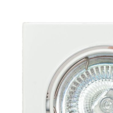 ETH Dublin III - inbouwspot - 80 x 80 mm, Ø 74 mm inbouwmaat - wit