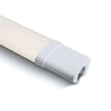 ONE Light  IP65 LED Slim Range - plafond/wandverlichting - 65 x 6,5 x 3,7 cm - 18W LED incl. - IP65 - wit - koel witte lichtkleur
