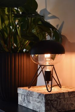 Calex Tripod - tafellamp - Ø 21 x 16,5 cm - zwart