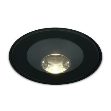 ONE Light Trimless Inground Range - grondspot voor buiten - Ø 98 mm, Ø 136 mm inbouwmaat - 6W LED incl. - IP67 - zwart