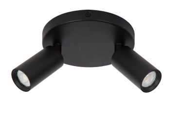 Lucide Ritmo - opbouwspot 2L - Ø 15 x 11,1 cm - zwart