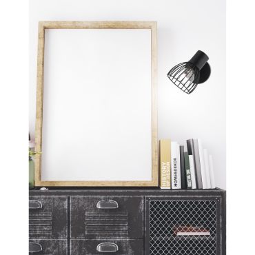 Nova Luce Fiumicino - opbouwspot - 8 x 14 x 11,5 cm - mat zwart
