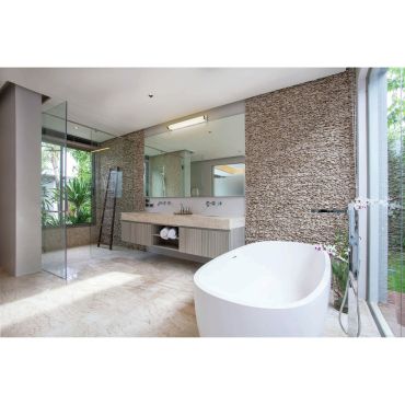 ONE Light Mirror LED Range - spiegellamp - 60 x 7,5 x 6,5 cm - 16W LED incl. - IP44 - chroom - warm witte lichtkleur