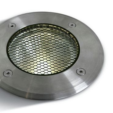 ONE Light COB Inground Range - grondspot voor buiten - Ø 145 mm, Ø 132 mm inbouwmaat - 20W dimbare LED incl. - IP67 - roestvrij staal - witte lichtkleur