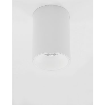 Nova Luce Nido - opbouwspot 1L - Ø 9,6 x 14 cm - zandwit