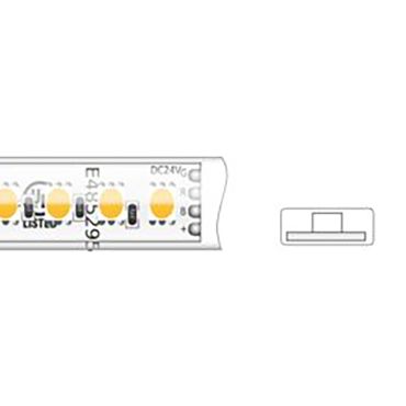 KLUS LED strip - 1cm breed, 500cm lengte - 24Vdc - 7W LED per meter - 120 LEDs per meter - IP65 - RGB