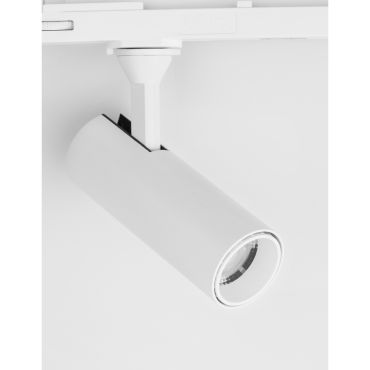 Nova Luce West - 3-fase railspot - 16 x 4 x 19 cm - 10W LED incl. - zandwit