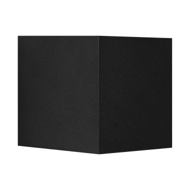 Nordlux Milda Kubi - buiten wandverlichting met 2 regelbare lichtbundels - 10,3 x 10 x 10 cm - 4,9W LED incl. - IP44 - zwart