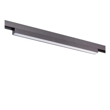 Lucide Linial Glyx - magnetisch railsysteem - railspot - 30,2 x 1,9 x 2,7 cm - 11W LED incl. - dimfunctie en instelbare lichtkleur via app - zwart mat chroom